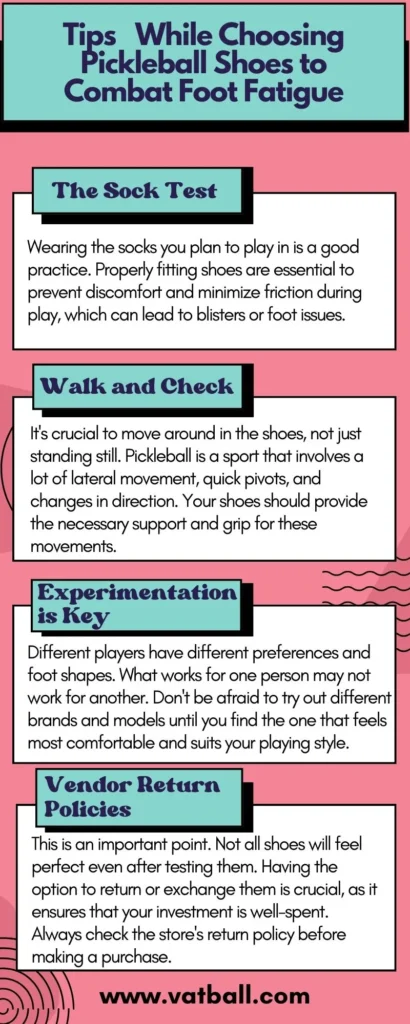Tips While Choosing Pickleball Shoes to Combat Foot Fatigue