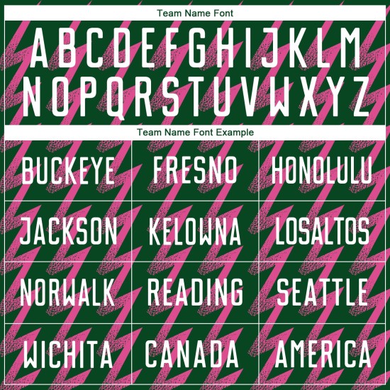 Benutzerdefinierte grün weiß-rosa Zickzack-Form Sublimation Fußball Uniform Trikot Benutzerdefinierte grün weiß-rosa Zickzack-Form Sublimation Fußball Uniform Trikot