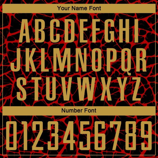 Benutzerdefinierte schwarz alt gold-rot abstrakte Netzwerk Splash Sublimation Fußball Uniform Trikot Benutzerdefinierte schwarz alt gold-rot abstrakte Netzwerk Splash Sublimation Fußball Uniform Trikot