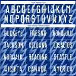 Benutzerdefinierte Royal Weiß-Hellblau Zickzack Form Sublimation Fußball Uniform Trikot Benutzerdefinierte Royal Weiß-Hellblau Zickzack Form Sublimation Fußball Uniform Trikot