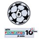 25–26 UCL-Sternball 6-facher Sieger + 10-jähriges Jubiläum UEFA-Stiftungsabzeichen-Set  + €6,00 